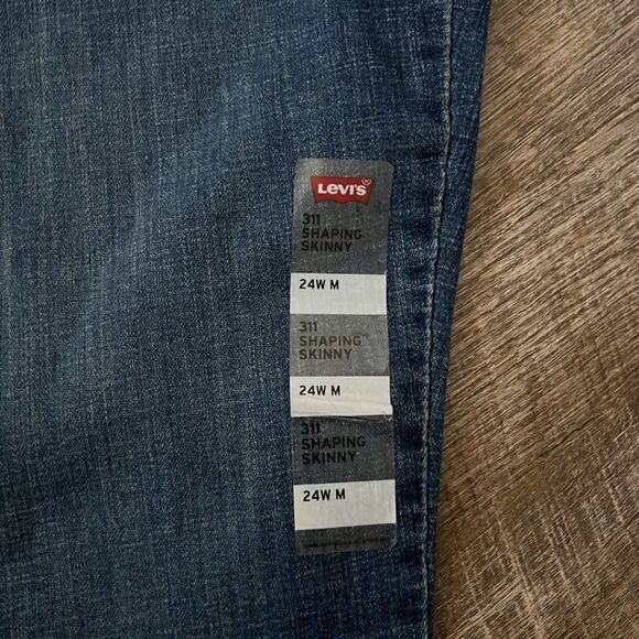 Levi's Plus Size 311 Shaping Skinny Jeans- Size 24W - Picture 4 of 8